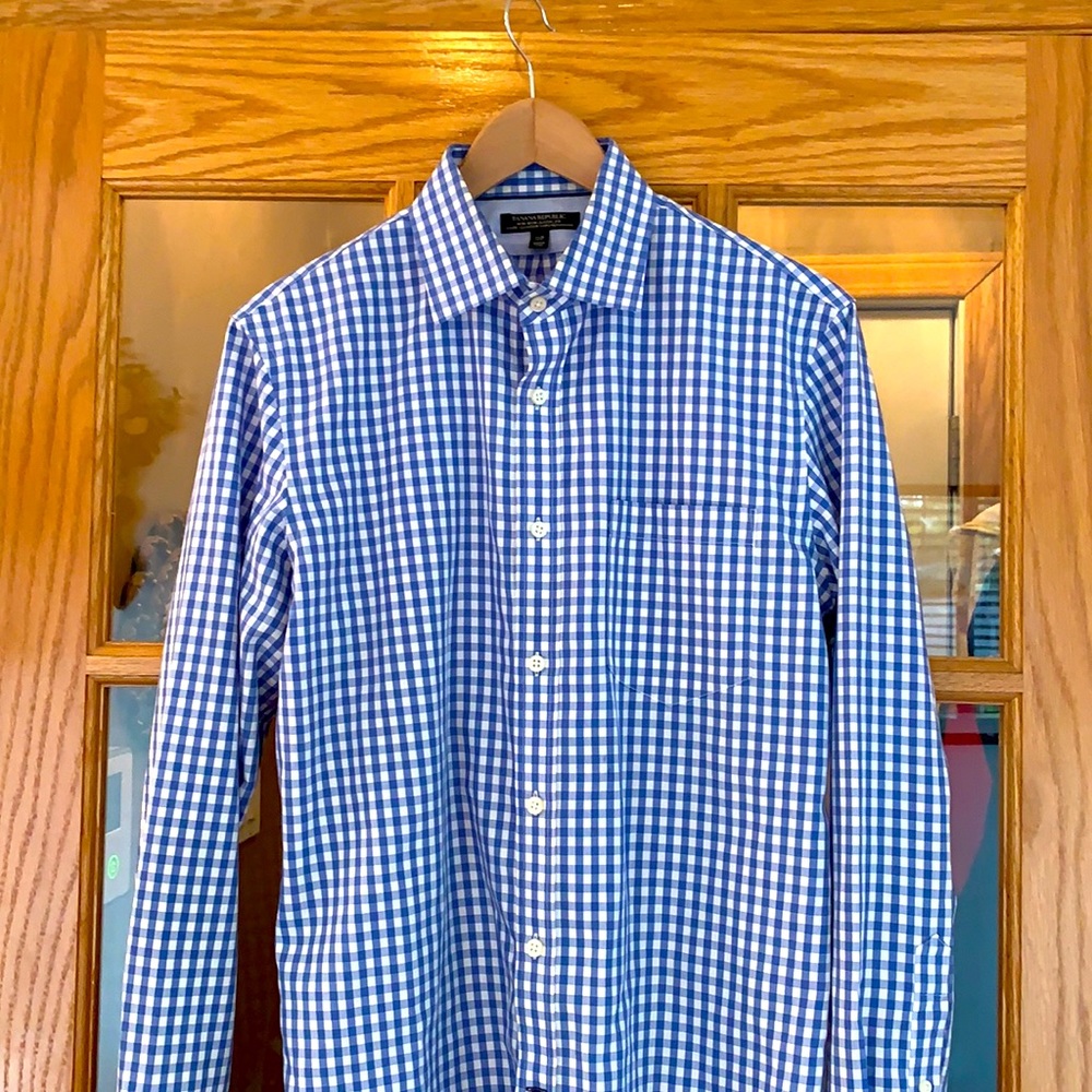 Blue dress shirt - Banana Republic